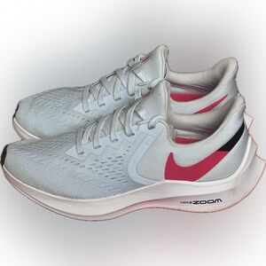 Nike zoom light blue & pink Athletic Shoes Breathable Mesh Design